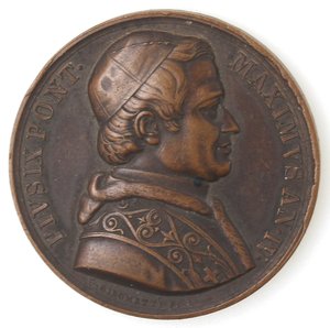 obverse: Medaglie Papali. Pio IX. 1846-1878. Medaglia 1850. Anno IV. AE. 