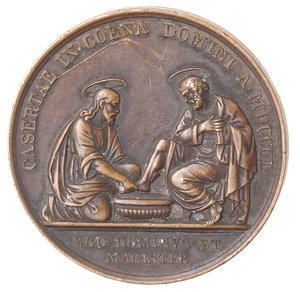 reverse: Medaglie Papali. Pio IX. 1846-1878. Medaglia 1850. Anno IV. AE. 