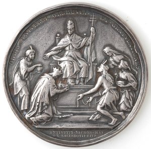 reverse: Medaglie Papali. Leone XIII. 1878-1903. Medaglia 1888. Anno XI. Ag. 