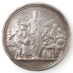 reverse: Medaglie Papali. Benedetto XV. 1914-1922. Medaglia 1919. A. V. Ag. 