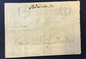 reverse: Repubblica Romana - Resti del S. Monte della Pietà e del Banco di S. Spirito (1798). 10 paoli, 1798, Brancadori Galli