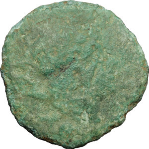 obverse: Etruria, Populonia. AE Sextans, c. 250-200 BC