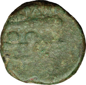 reverse: Etruria, Populonia. AE Sextans, late 3rd century BC