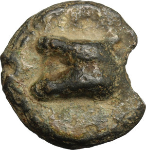 obverse: Roma/Roma series.. AE Cast Uncia, 269-266 BC