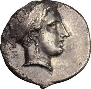 obverse: Central and Southern Campania, Neapolis. AR Didrachm, c. 420-400 BC