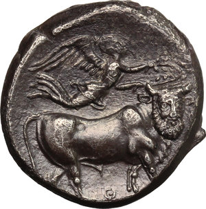 reverse: Central and Southern Campania, Neapolis. AR Didrachm, c. 420-400 BC