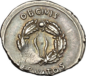 reverse: Augustus (27 BC-14 AD).. AR Denarius, Spanish mint, c. 19 BC