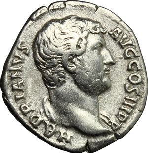 obverse: Hadrian (117-138).. AR Denarius, Rome mint
