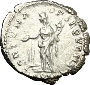 reverse: Antoninus Pius (138-161).. AR Denarius, Rome mint, 158-159 AD