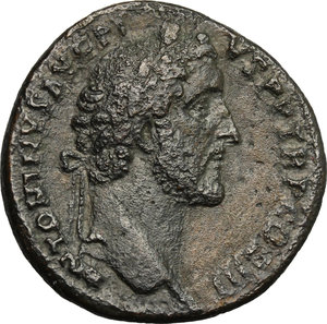 obverse: Antoninus Pius (138-161).. AE Sestertius, Rome mint, 140-144 AD