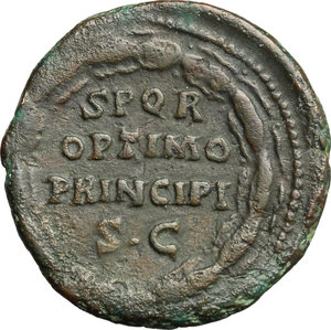 reverse: Antoninus Pius (138-161).. AE As, Rome mint