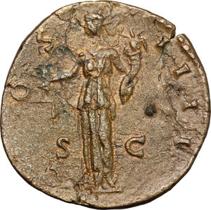 reverse: Antoninus Pius (138-161). AE Sestertius, 148-149 AD