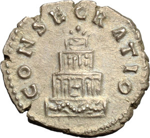 reverse: Antoninus Pius (138-161).. AR Denarius, struck under Marcus Aurelius