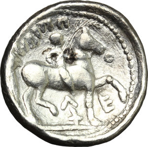 reverse: Celtic, Eastern Europe. AR Tetradrachm, imitating Philip II of Macedon, 3rd century BC