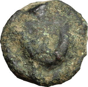 obverse: Northern Apulia, Luceria. AE Cast Semuncia, c. 217-212 BC