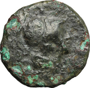 obverse: Southern Apulia, Butuntum. AE 22 mm. 275-225 BC