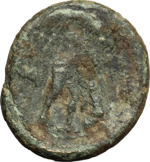 reverse: Southern Apulia, Mateolum (?). AE Uncia, c. 210-150 BC