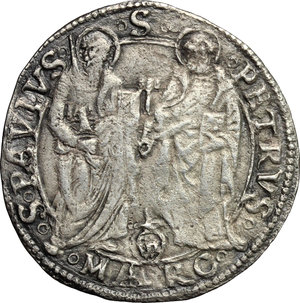 reverse: Ancona.  Giulio II (1503-1513).. Giulio