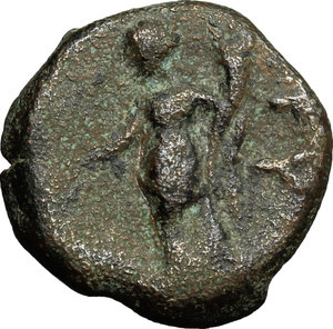 reverse: Southern Apulia, Rubi.. AE 14 mm. c. 300-225 BC