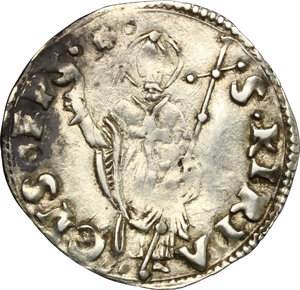 reverse: Ancona.  Anonime attribuite a Clemente VII (sec.XVI). Grosso