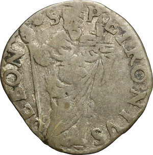 reverse: Bologna.  Innocenzo XI (1676-1689). Muraiola