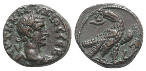 obverse: Claudius II (268-270). Egypt, Alexandria. BI Tetradrachm (21mm, 10.74g, 11h), year 1 (AD 268/9). Laureate, draped and cuirassed bust r. R/ Eagle standing r., head l., holding wreath in beak. Köln 3015; Dattari 5414; Milne 4225; Emmett 3878. Good VF - near EF