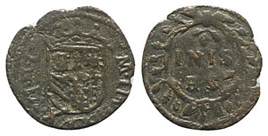 obverse: Italy, Urbino. Francesco Maria II della Rovere (1574-1624). BI Sesino (17mm, 1.28g, 5h). Crowned arms. R/ SE / SINI within wreath. CNI 17. Near VF