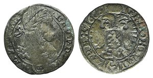 obverse: Austria, Leopold I (1657-1705). AR 3 Kreuzer 1669 (19mm, 1.45g, 7h). Near VF