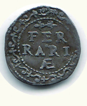 reverse: FERRARA - Paolo V (1605-1621) - Mezzo Grosso s.d.; D/ Busto a d.; R/ FER / RARI/ AE - CNI 211/227. FERRARA - Paolo V - Mezzo Grosso - - AR - BB+ 