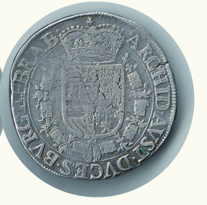 reverse: OLANDA - Alberto e Isabella (1598-1621) - Patagon zecca Anversa. OLANDA - Alberto e Isabella (1598-1621) - Patagon zecca Anversa R - BB 