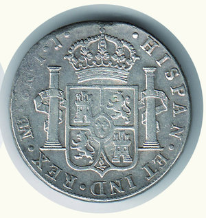 reverse: PERU  - Carlo IV (1788-1808) - 8 Reales 1803. PERU  - Carlo IV (1788-1808) - 8 Reales 1803 BB+/q.SPL 