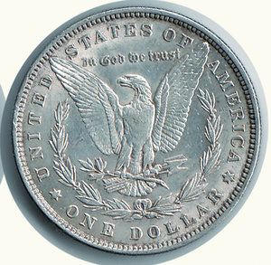 reverse: STATI UNITI - Dollaro Morgan 1881. STATI UNITI - Dollaro Morgan 1881 SPL/FDC 