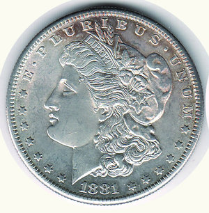 obverse: STATI UNITI - Dollaro Morgan 1881 