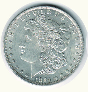 obverse: STATI UNITI - Dollaro Morgan 1884 