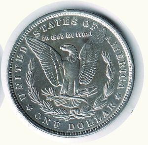 reverse: STATI UNITI - Dollaro Morgan 1889. STATI UNITI - Dollaro Morgan 1889 SPL 