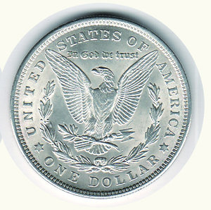 reverse: STATI UNTI - Dollaro Morgan 1921. STATI UNTI - Dollaro Morgan 1921 q.FDC 