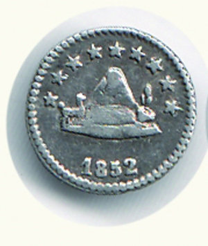 obverse: BOLIVIA - Repubblica - 1/4 Sueldo 1850 - Yeoman 1. BOLIVIA - Repubblica - 1/4 Sueldo 1850 R - AR - BB+/q.SPL 