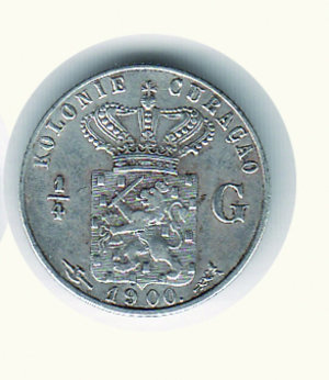 reverse: CURACAO (Antille Olandesi) - Quarto di Gulden 1900 - KM 35 CURACAO - Quarto di Gulden - - AR - BB+/q.SPL 