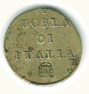 reverse: ROMA - Clemente XI (1700-1721) - Peso del 2 Scudi Oro - Peso g. 5,5. ROMA - Clemente XI - Peso R - Ae - BB 