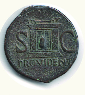reverse: ROMA - Augusto (27 a.C.-14d.C.) - Dupondio; D/ Busto radiato a s.; R/ Altare tra S-C - Cohen 228. ROMA - Augusto - Dupondio - - Ae - BB 