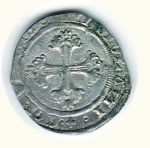 reverse: MILANO - II Repubblica. (1447-1450) - Grosso; D/ Sant  Ambrogio; R/ Croce fogliata. Milano: II repubblica. (1447-1450) Grosso. - - - - BB 