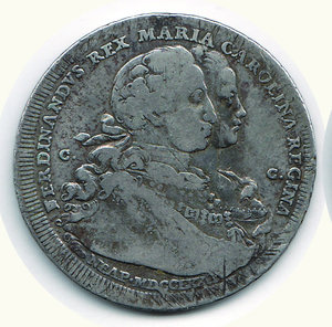 obverse: NAPOLI - Ferdinando IV - Piastra 1771 