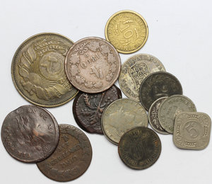 obverse: Lotto di 14 monete di varie date e zecche