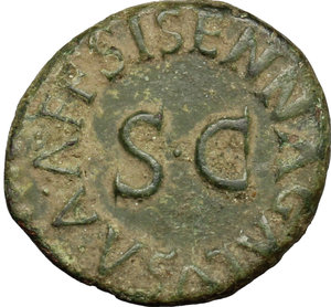 reverse: Augusto (27 a.C - 14 d.C). Quadrante