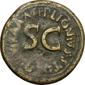 reverse: Augusto (27 a.C - 14 d.C).. Sesterzio, Licinius Stolo monetiere