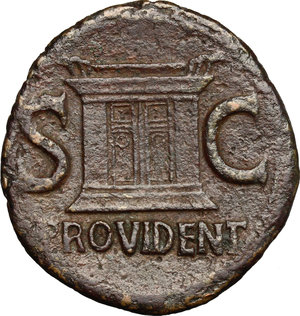 reverse: Augusto (27 a.C - 14 d.C). Asse