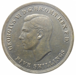 obverse: Estere.Gran Bretagna. Giorgio VI (1910-1936). Corona 1951. Peso 28,15 gr.BB+\SPL.^^^