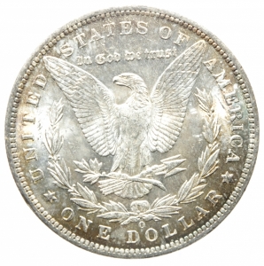 reverse: Monete Estere. USA. Dollaro Morgan 1885. Peso gr. 26,80. Ag. qFDC.>>>