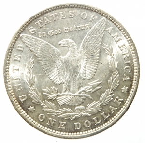 reverse: Monete Estere. USA. Dollaro Morgan 1889. Peso gr. 26,80. Ag. qFDC.