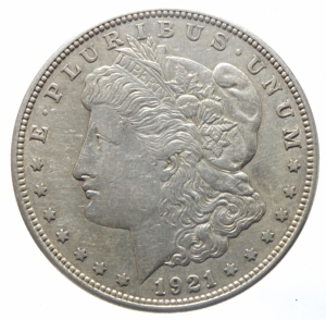 obverse: Monete Estere. USA. Dollaro Morgan 1921. BB+.^^^